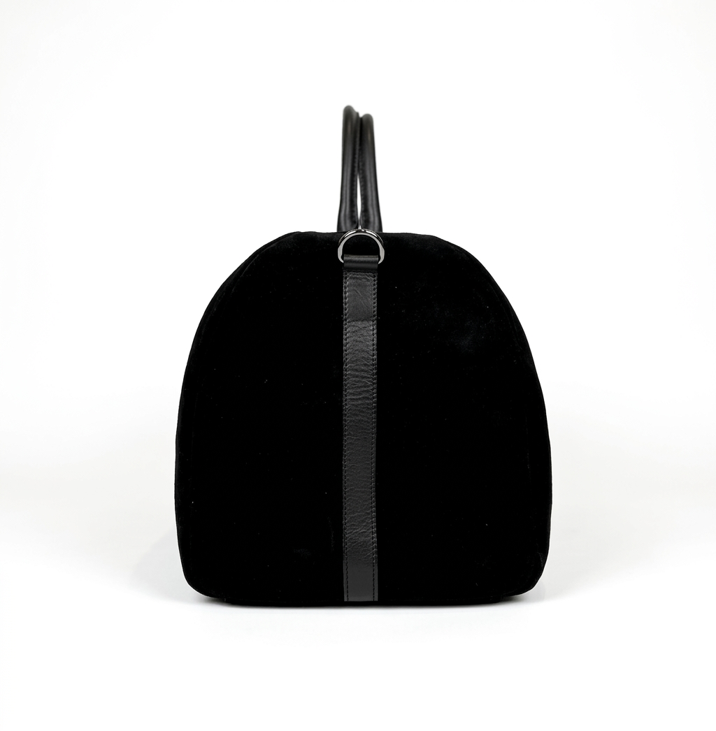 "Duca" scamosciato nero