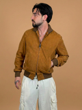 “Brera” in camoscio cammello
