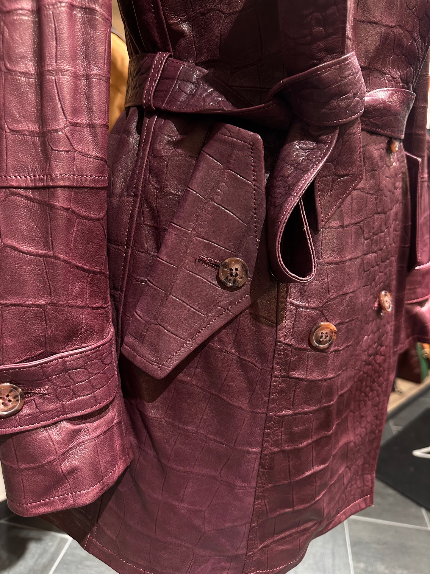 Trench Bordeaux Imperial